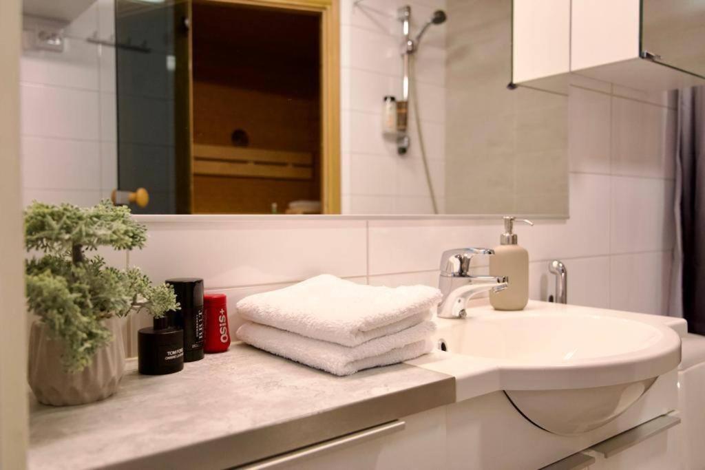 1Br Suite - King Size Bed - Wi-Fi - Gym & Sauna Rovaniemi Bagian luar foto